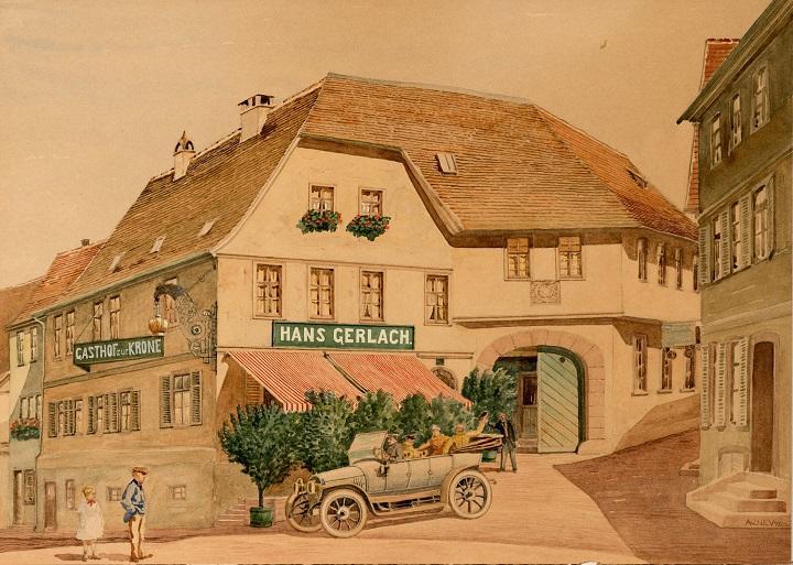 Hotel Gasthof Krone Lohr Extérieur photo